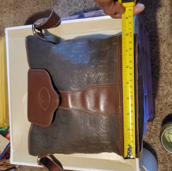 GUCCI Vintage Brown Crossbody Monogram - Picture 5 of 6
